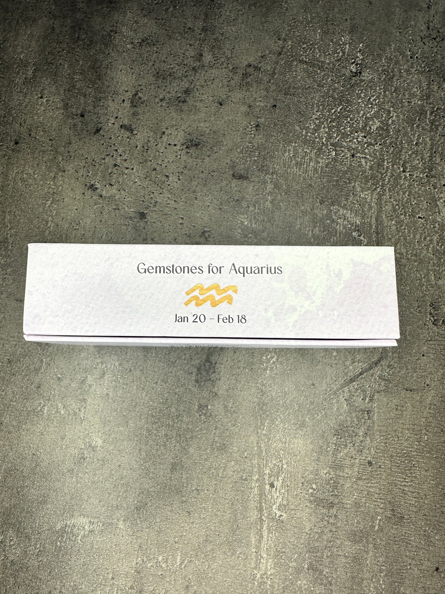 Aquarius crystal tumblestone gift set - Bundle