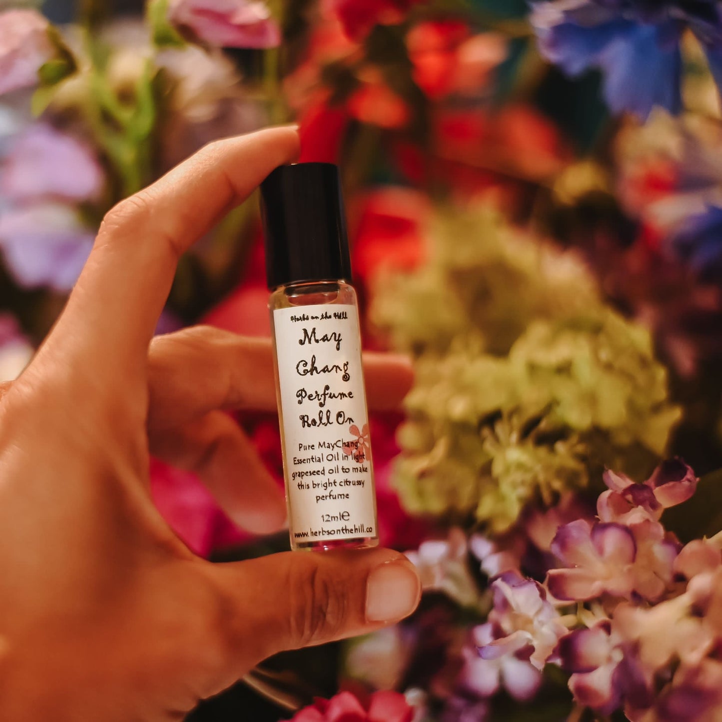 11ml MayChang Perfume Roll-On – Zesty, Uplifting, & Bursting with Joy