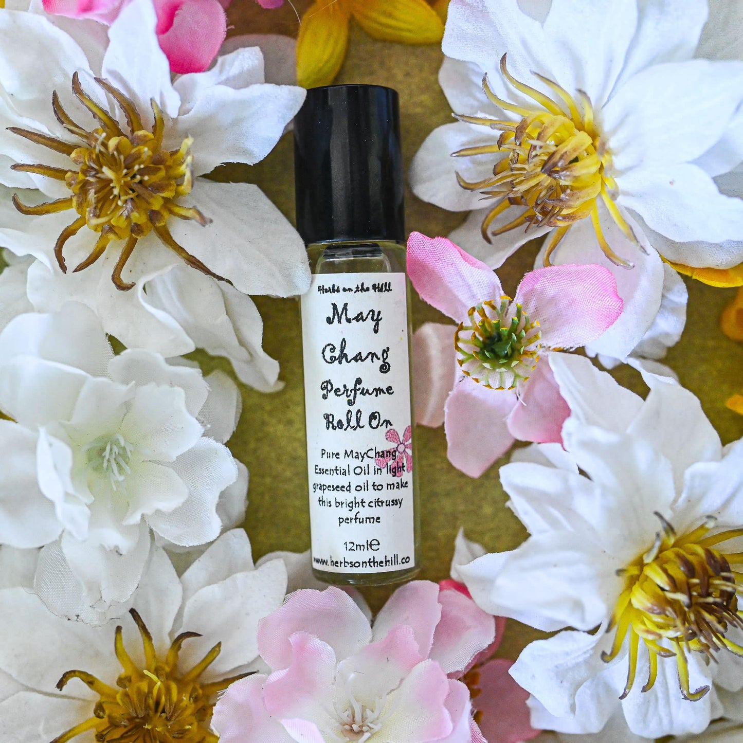11ml MayChang Perfume Roll-On – Zesty, Uplifting, & Bursting with Joy
