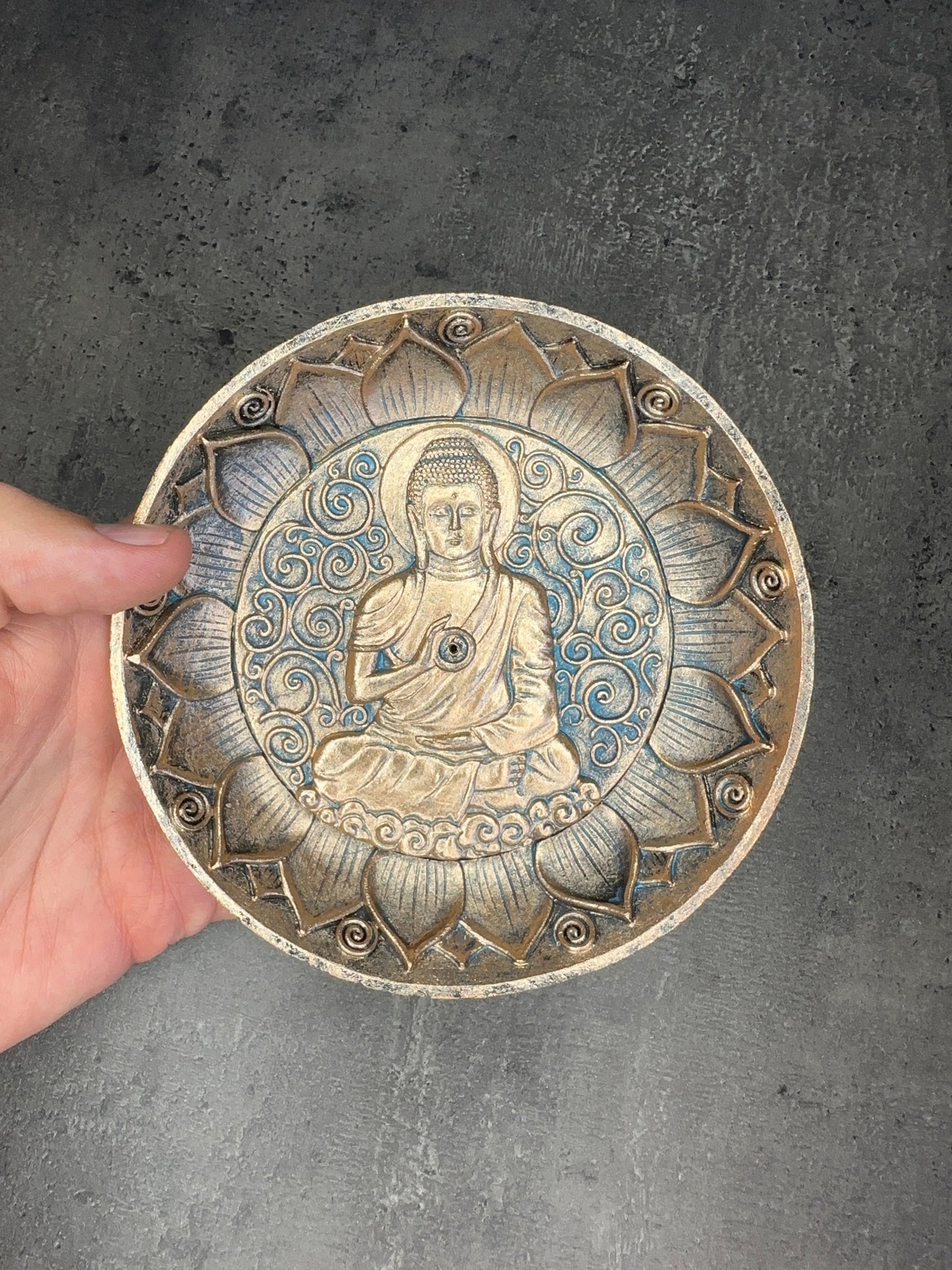 Buddha plate - Incense holder