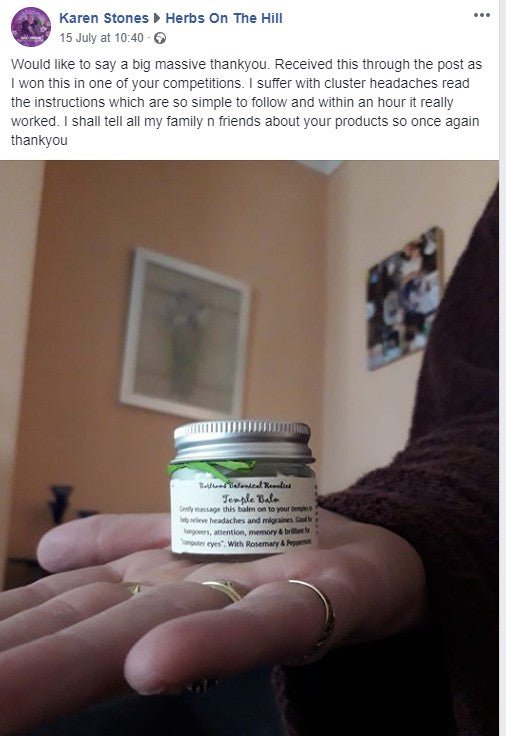 15ml Temple Balm - Your Pocket-Sized Sanctuary for Mental Clarity and Serene Focus