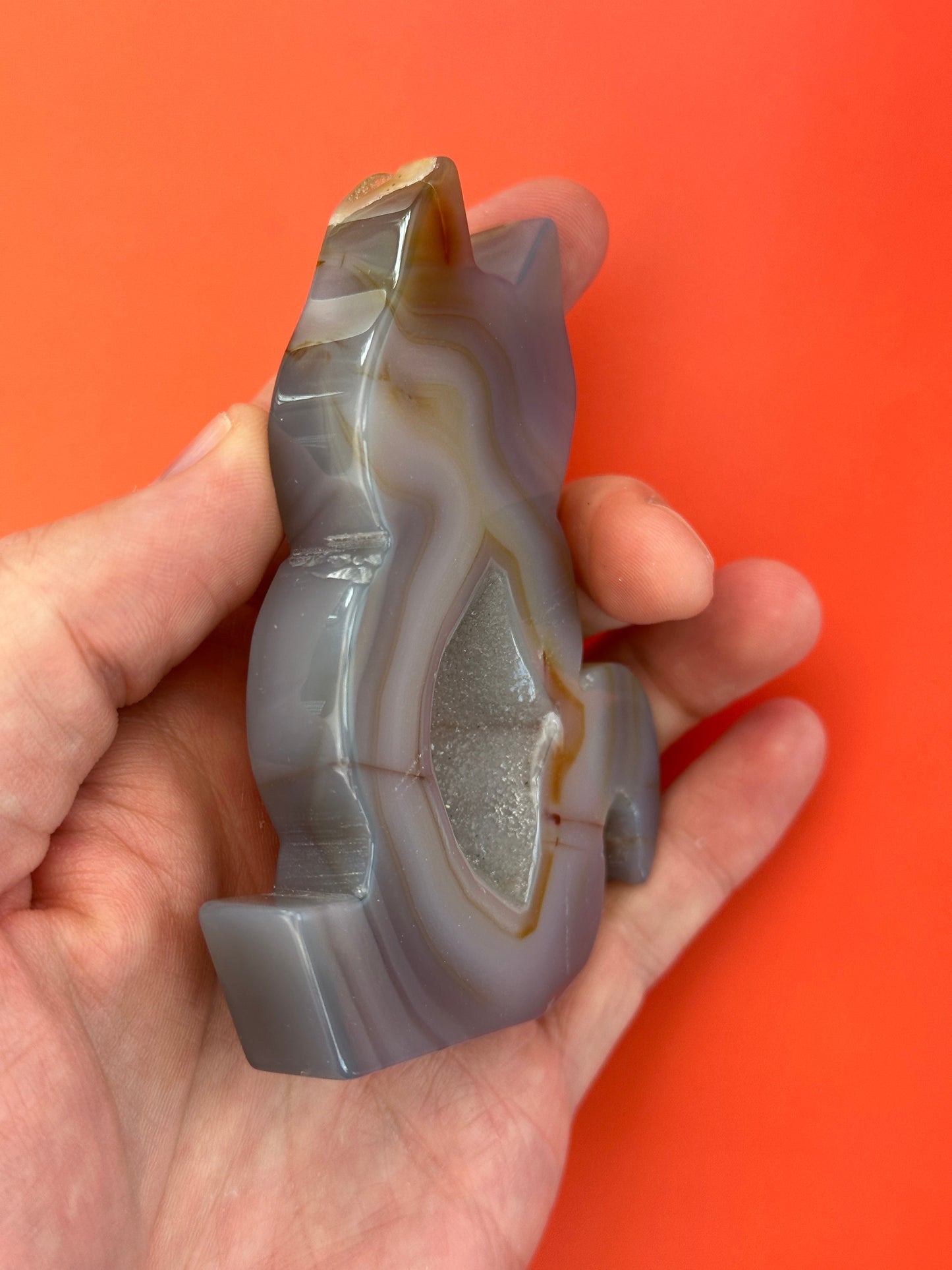 Agate - Druzy cat