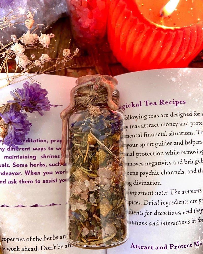 Home protection spell jar