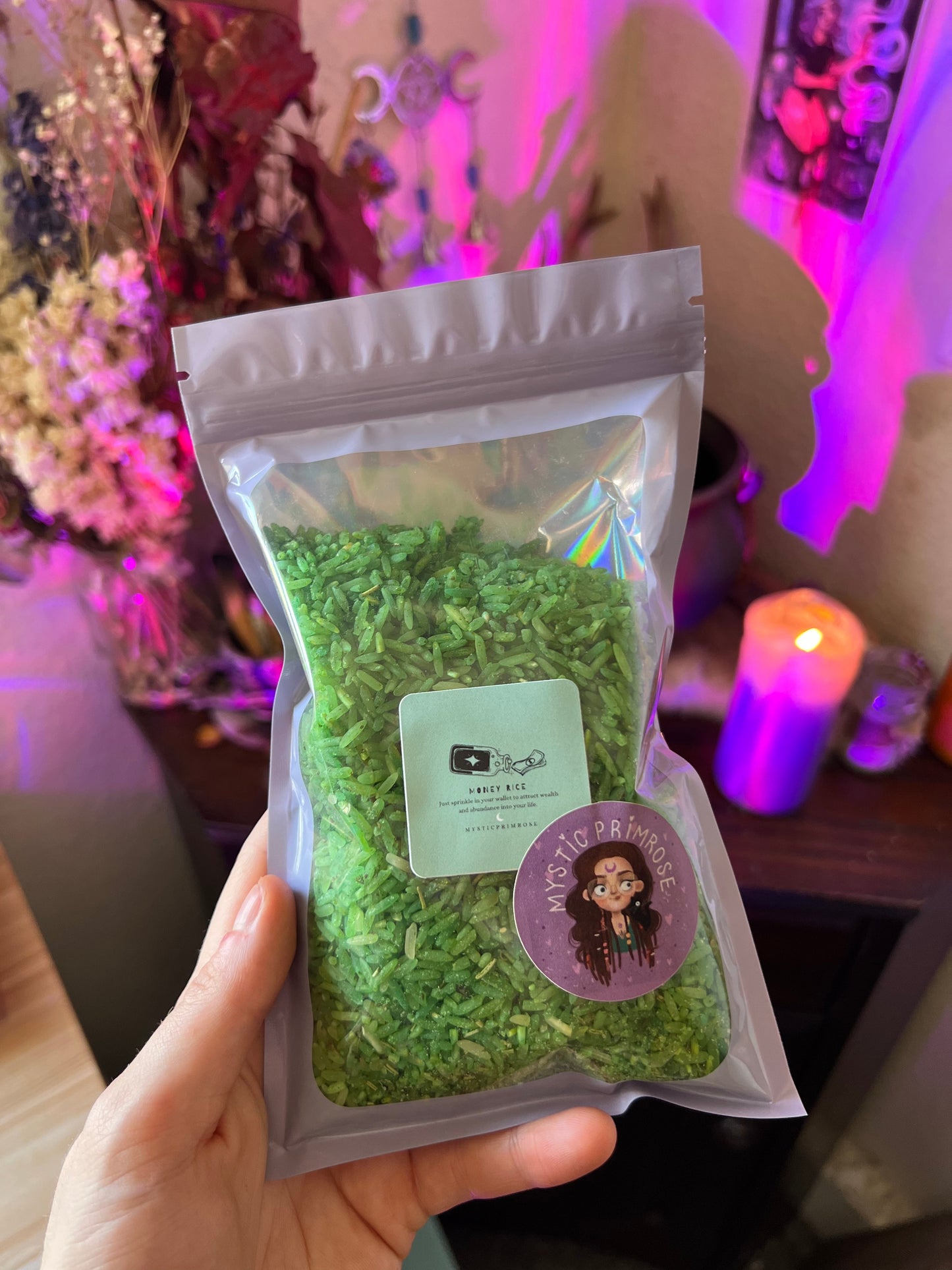 Prosperity and money rice