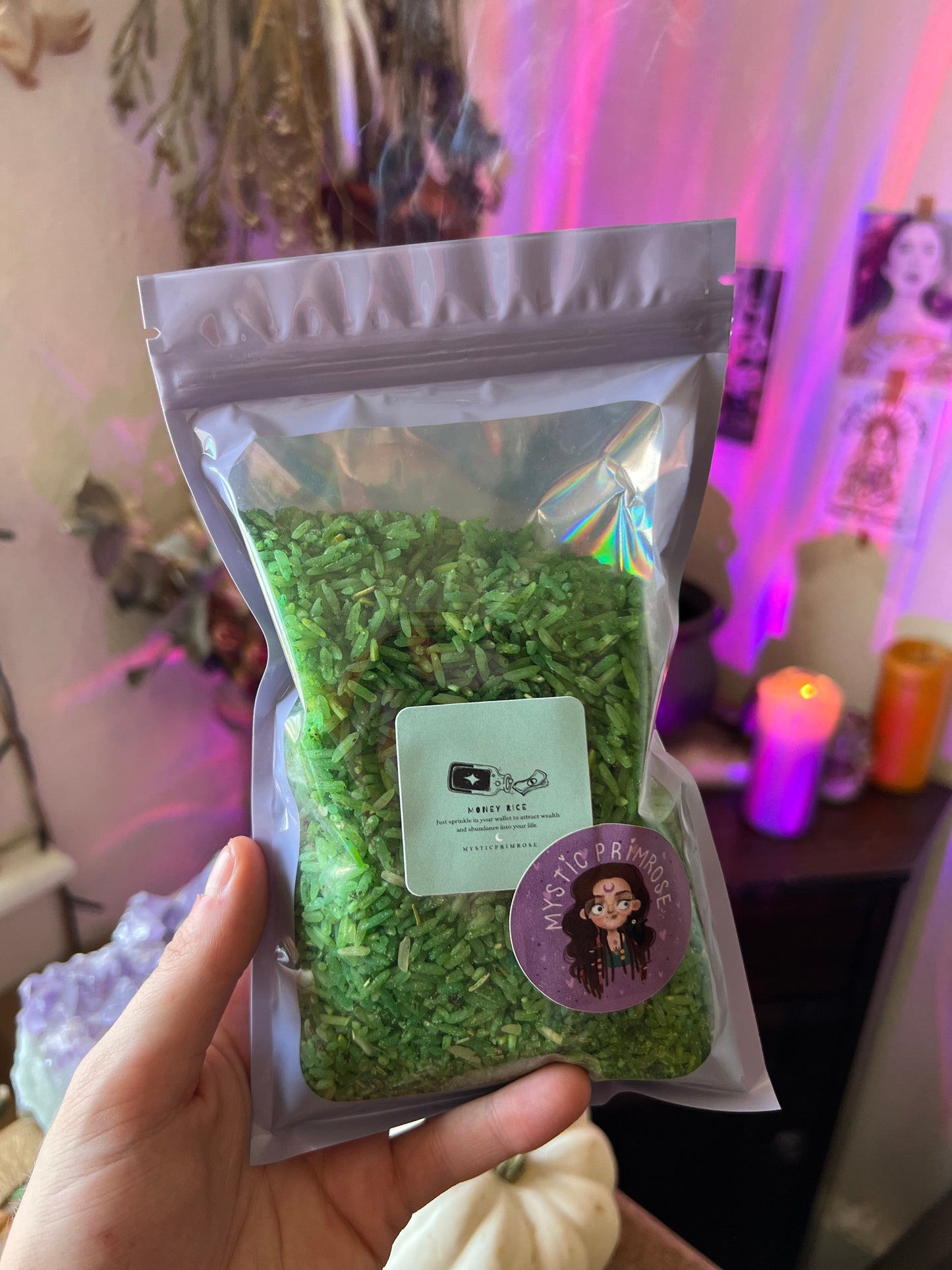 Prosperity and money rice