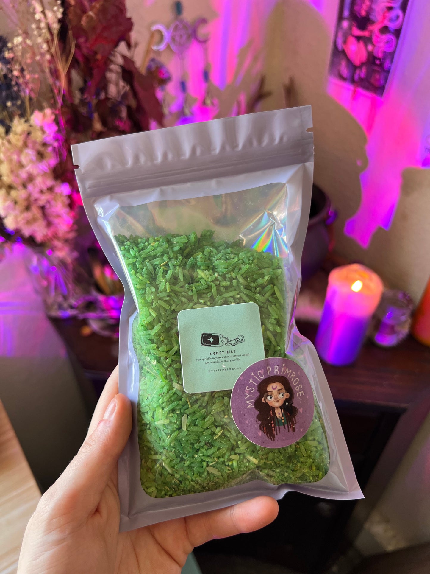 Prosperity and money rice