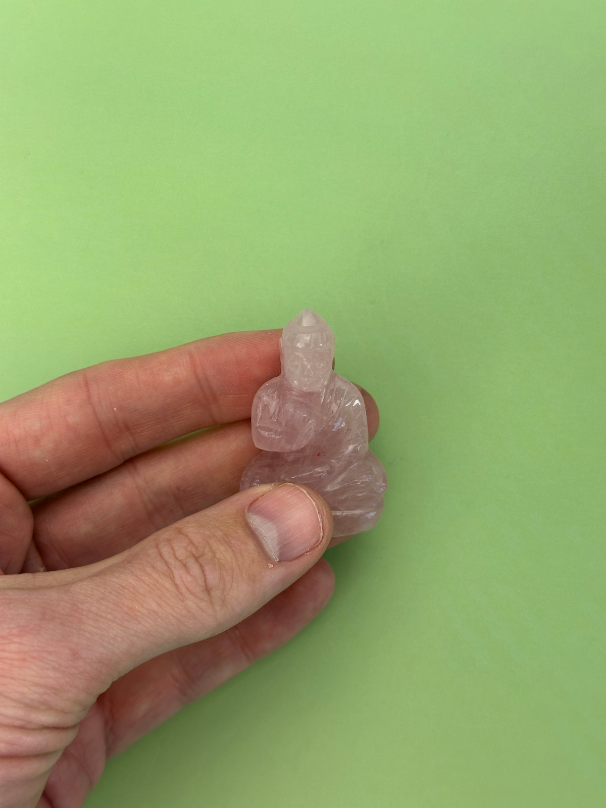Rose quartz - Quan Yin