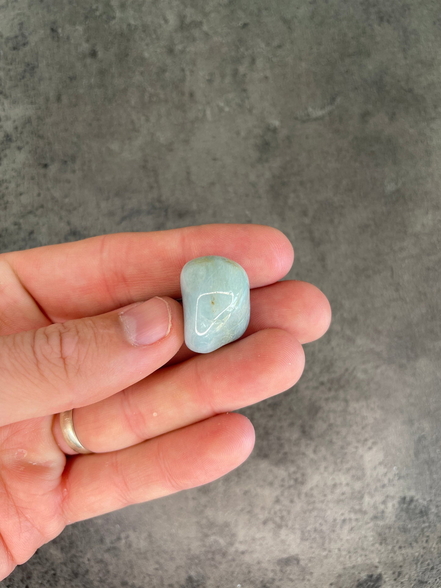 Aquamarine - Tumblestone - Small