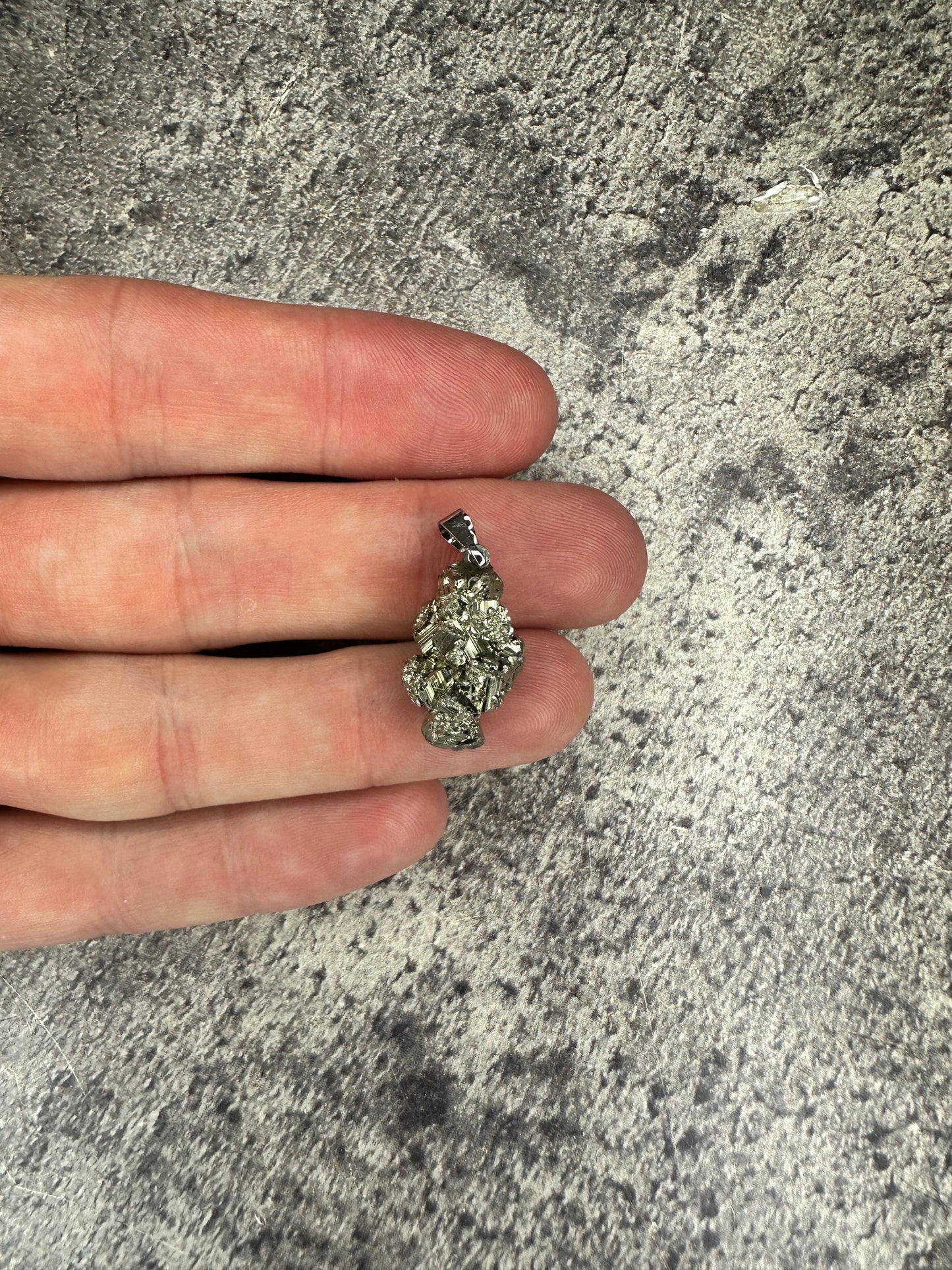 Pyrite - Mini rough pendant