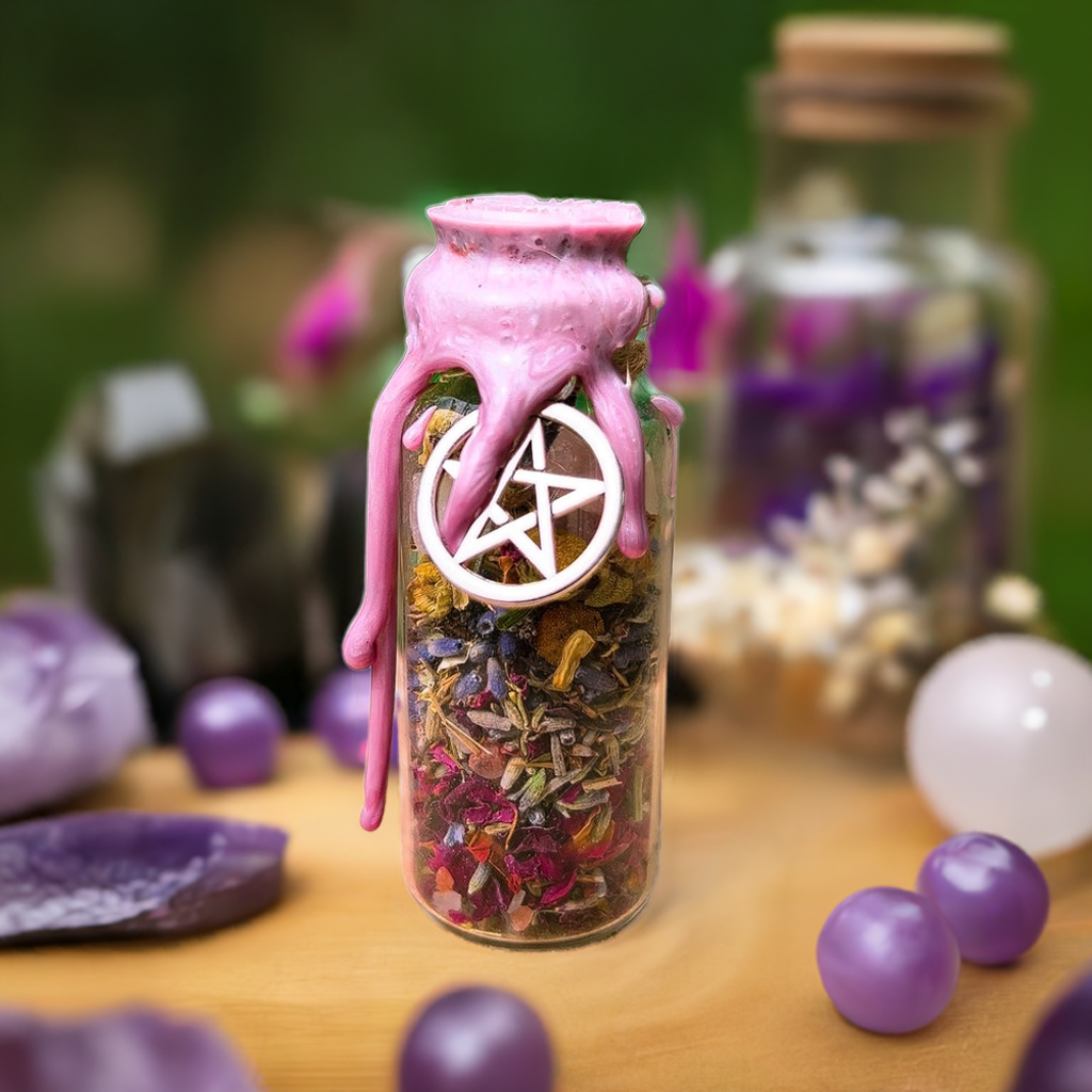 Love spell jar