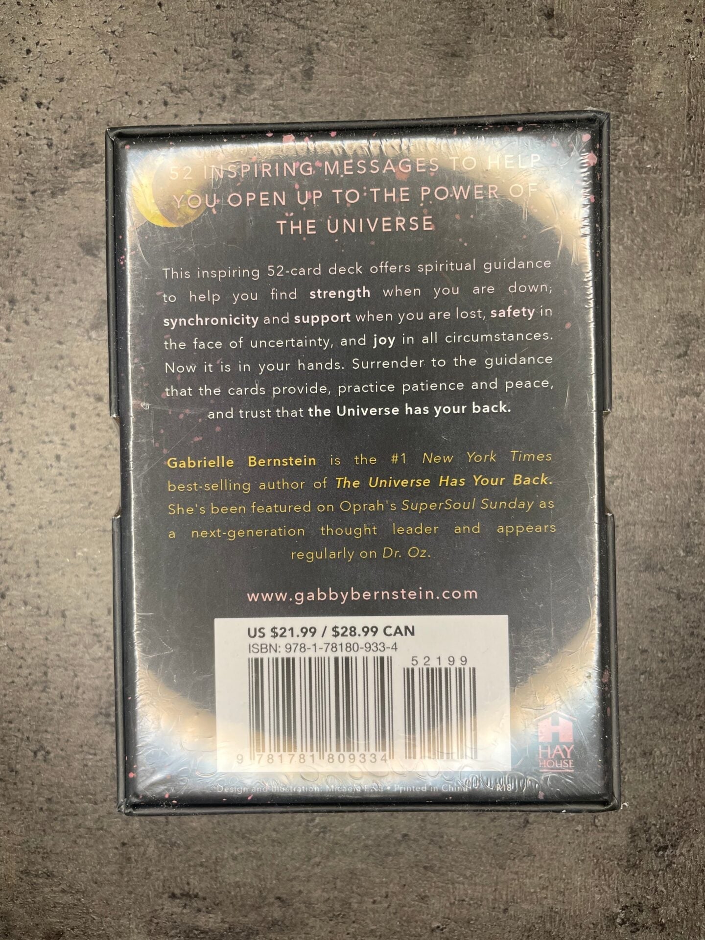The Universe Has Your Back - Oracle deck, Gabrielle Bernstein