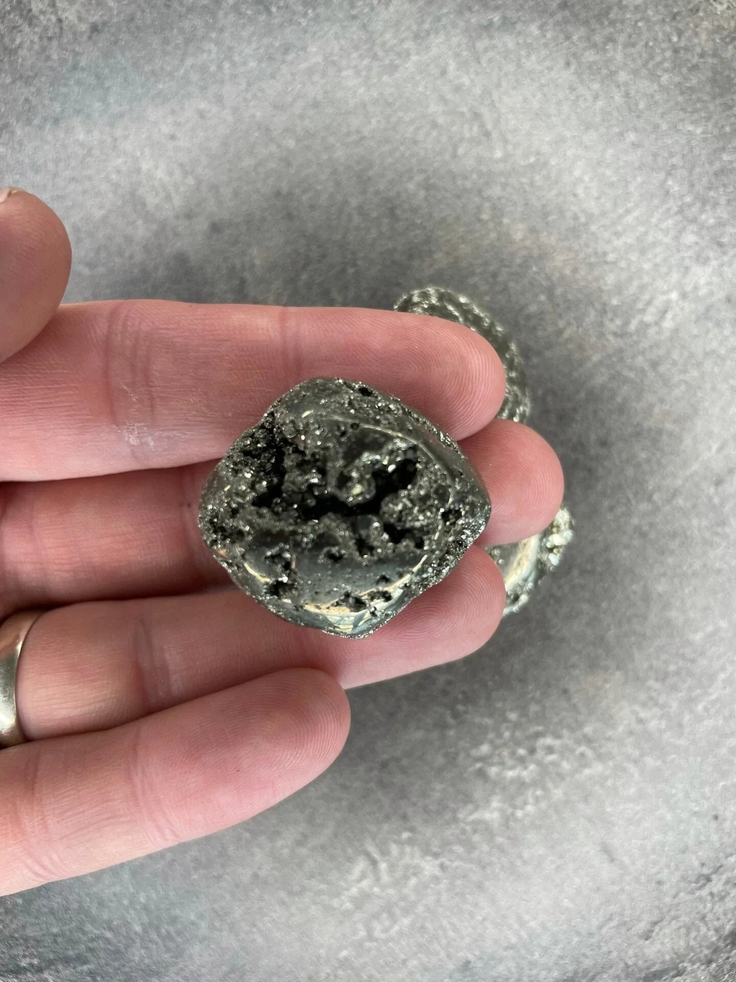 Pyrite - Rough-Raw tumblestone