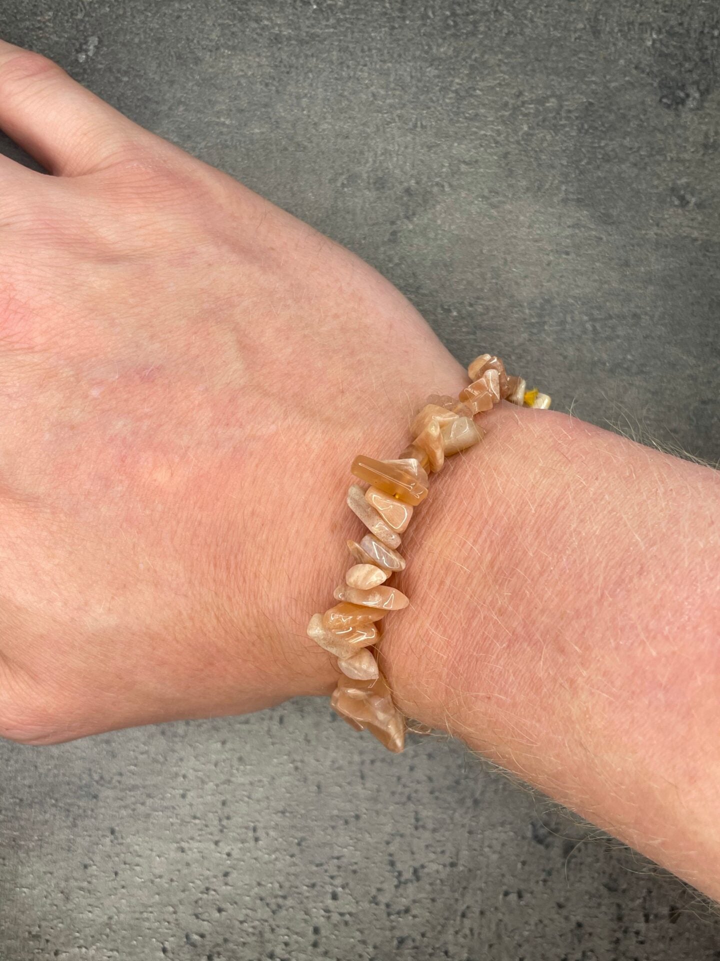 Moonstone - Crystal chip bracelet