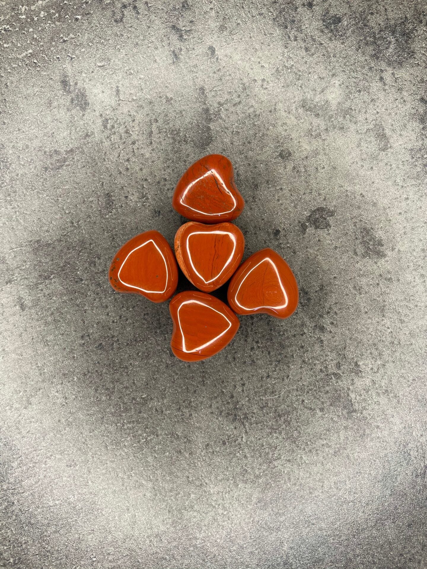 Red jasper - Small heart