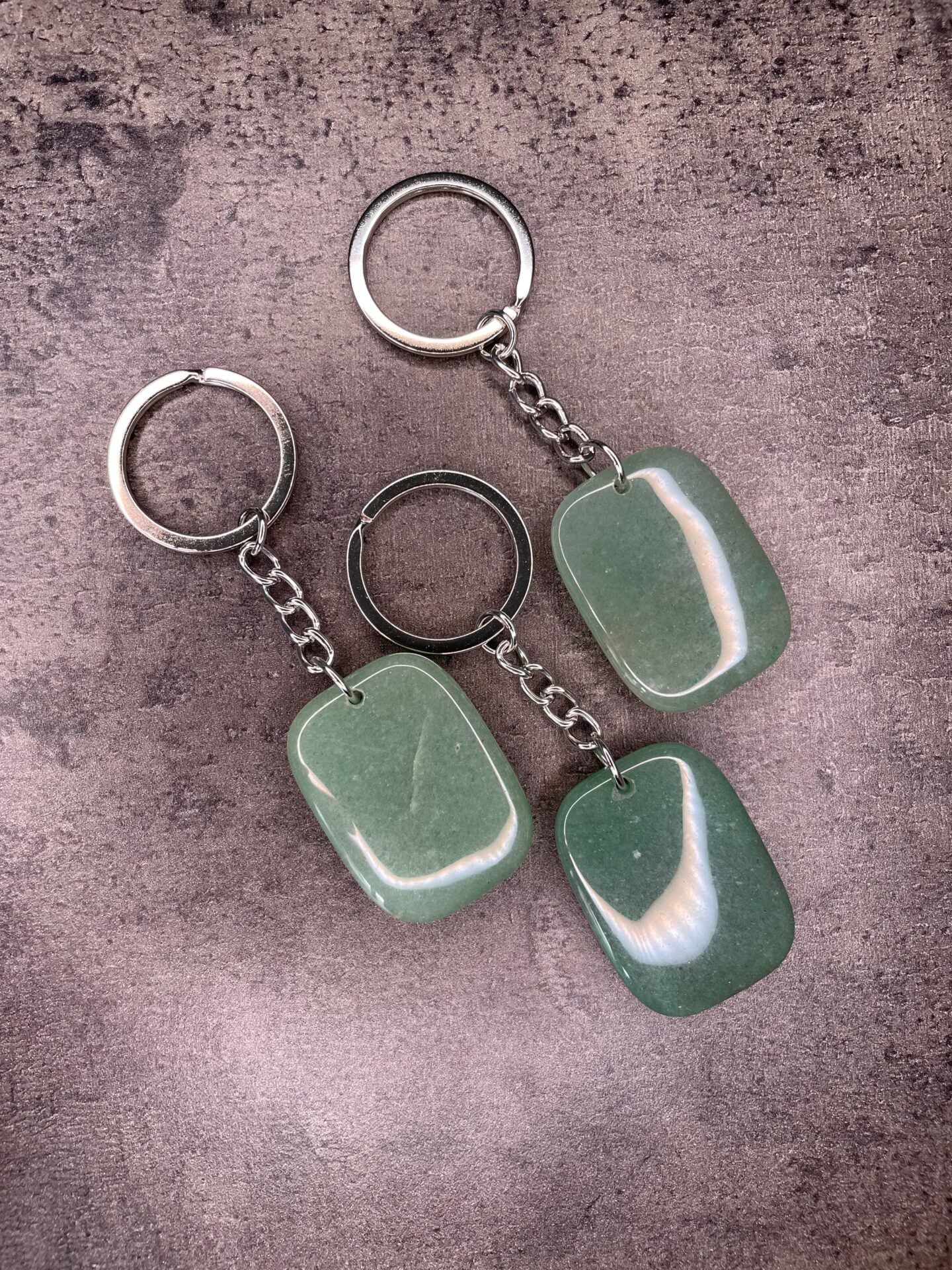 Green aventurine - Keyring