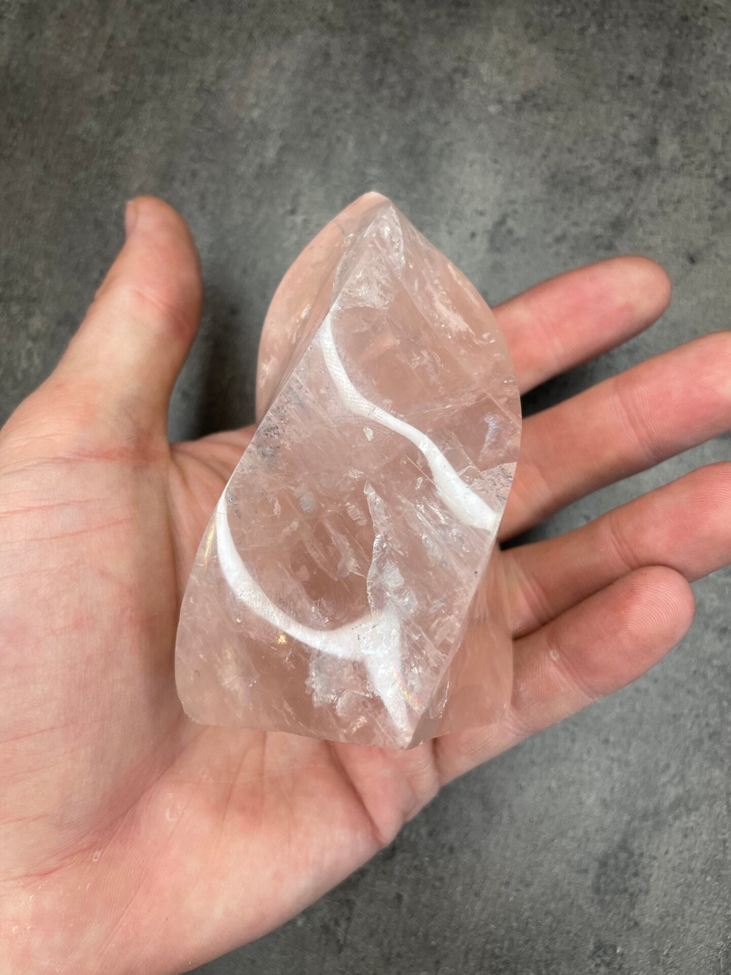 Rose quartz - Flame