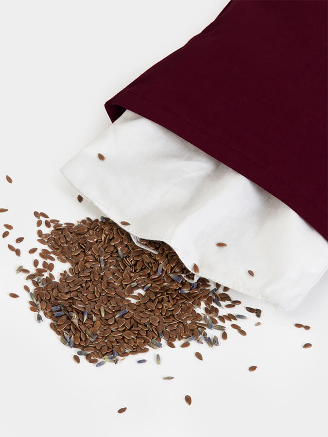 Yoga Studio GOTS Organic Lavender Scented & Unscented Linseed Eye Pillows