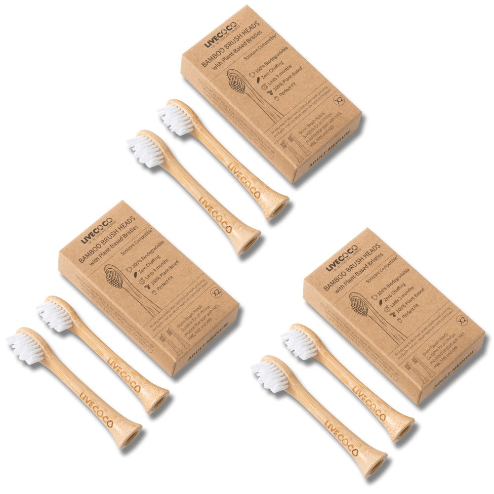 LiveCoco™ Philips Sonicare compatible Electric Brush Heads