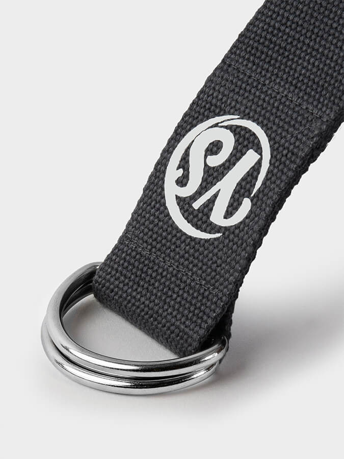 Yoga Studio GOTS Organic Cotton D-Ring 2.5m Yoga Belt Strap