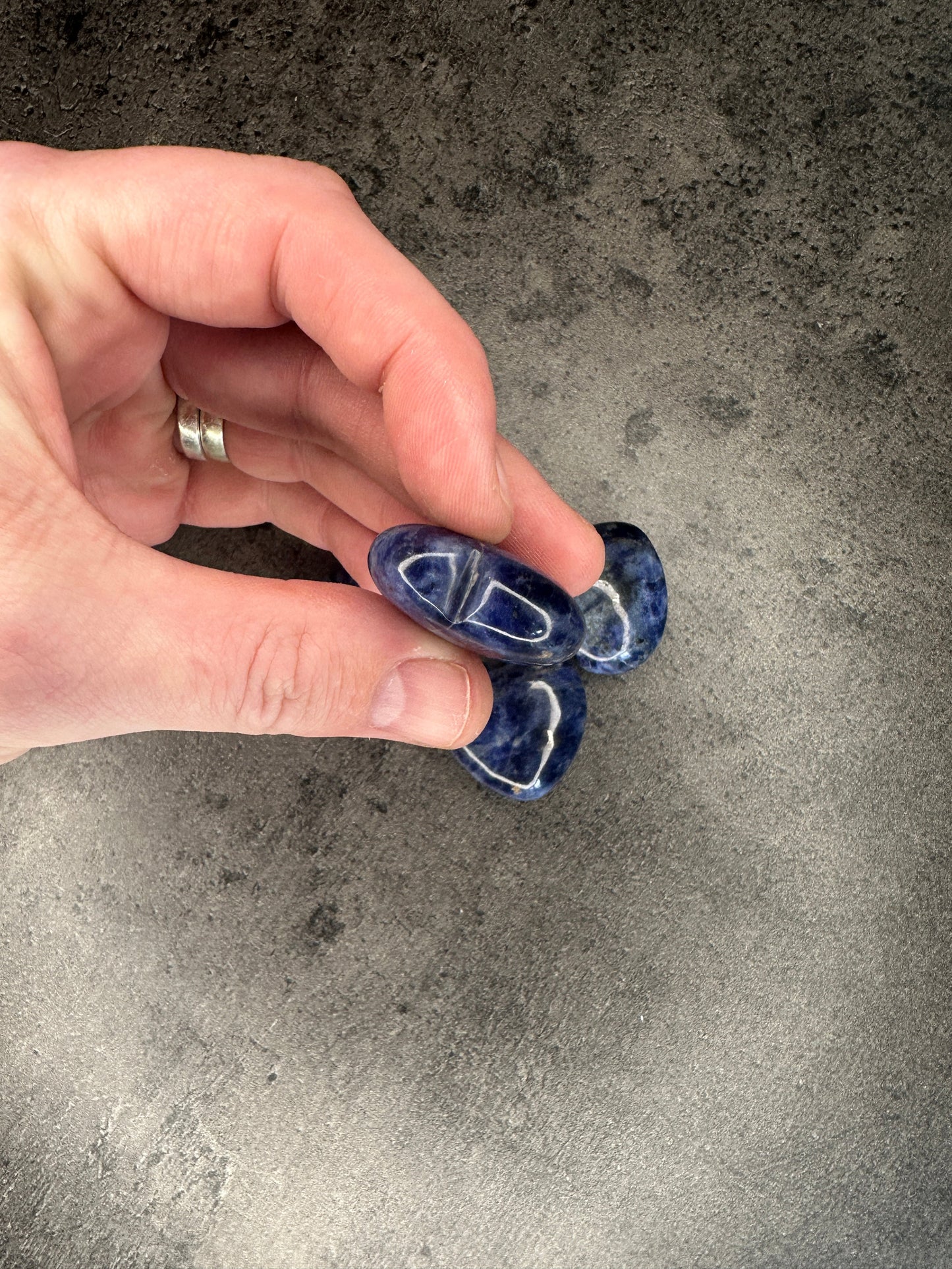 Sodalite - Small heart