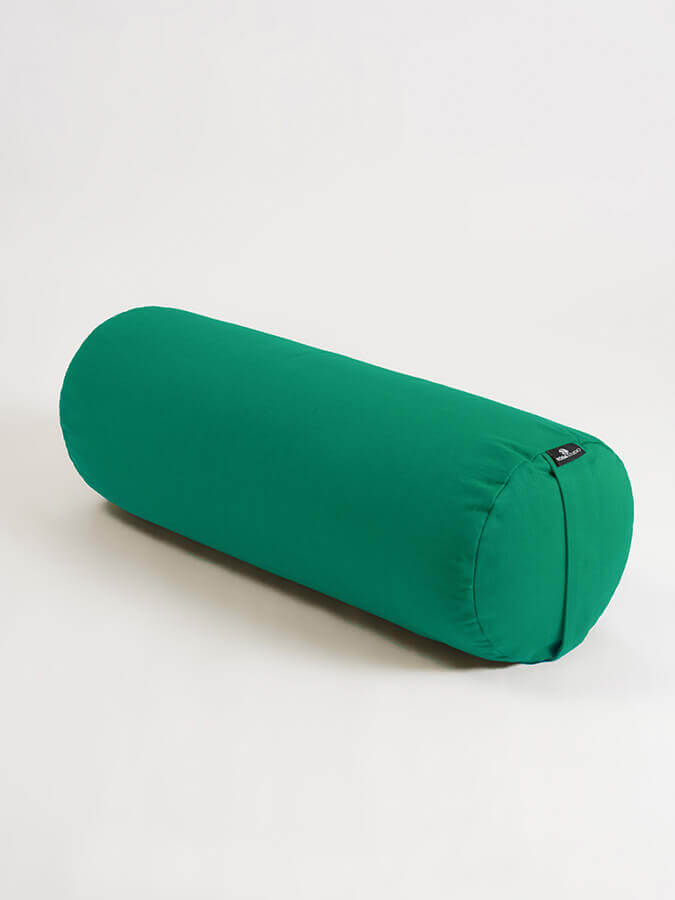 Yoga Studio Organic Cotton Buckwheat Lotus Meditation Bolster Cushion