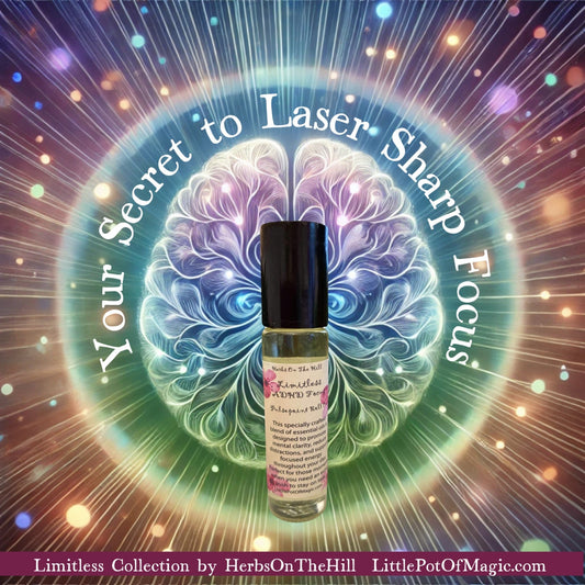 11ml Limitless ADHD Focus Roll On - Your Secret to Laser Sharp Focus