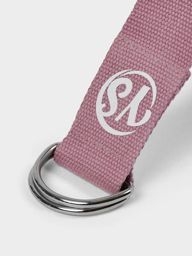 Yoga Studio GOTS Organic Cotton D-Ring 2.5m Yoga Belt Strap