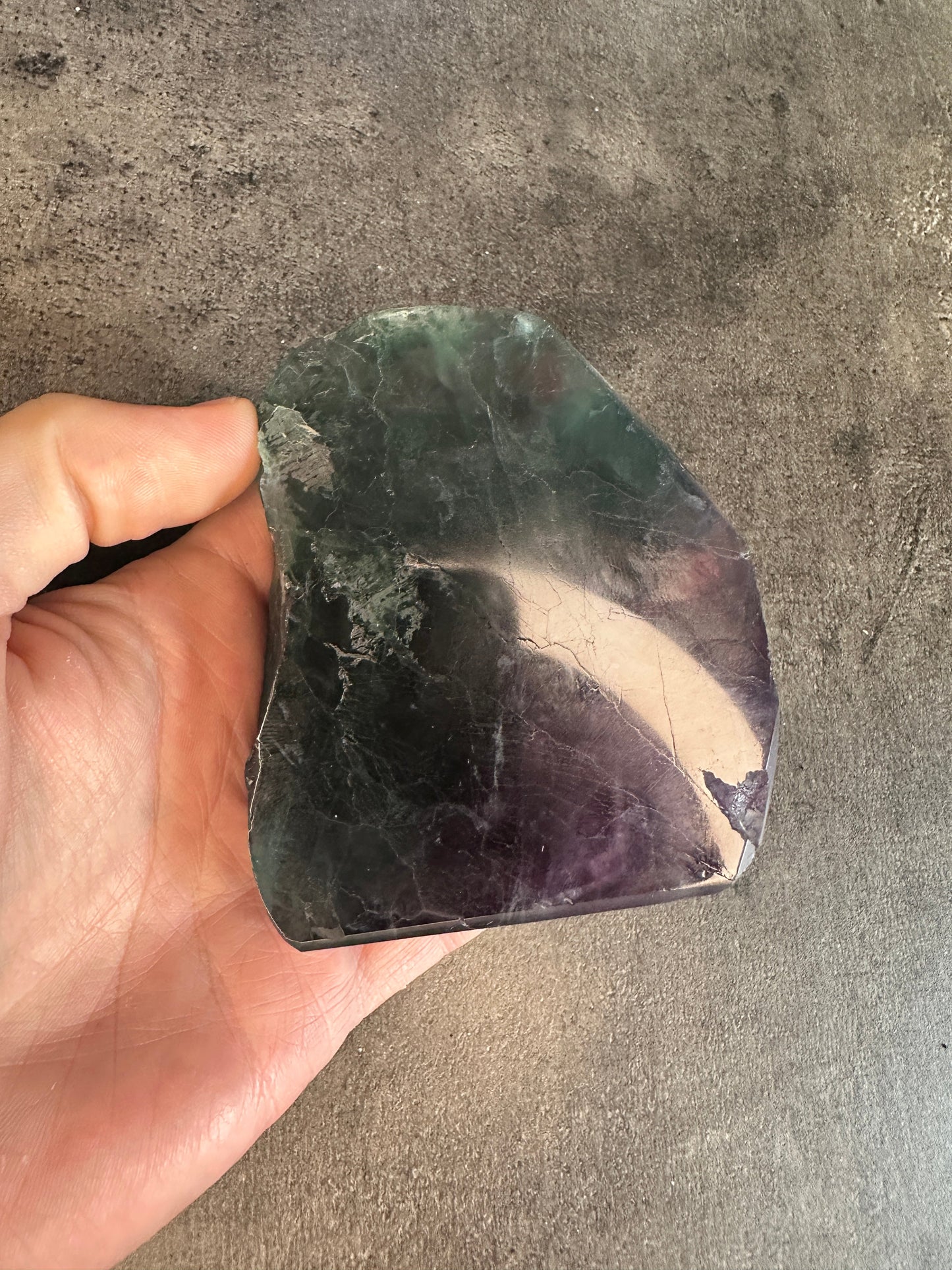 Fluorite - Polished/rough free form