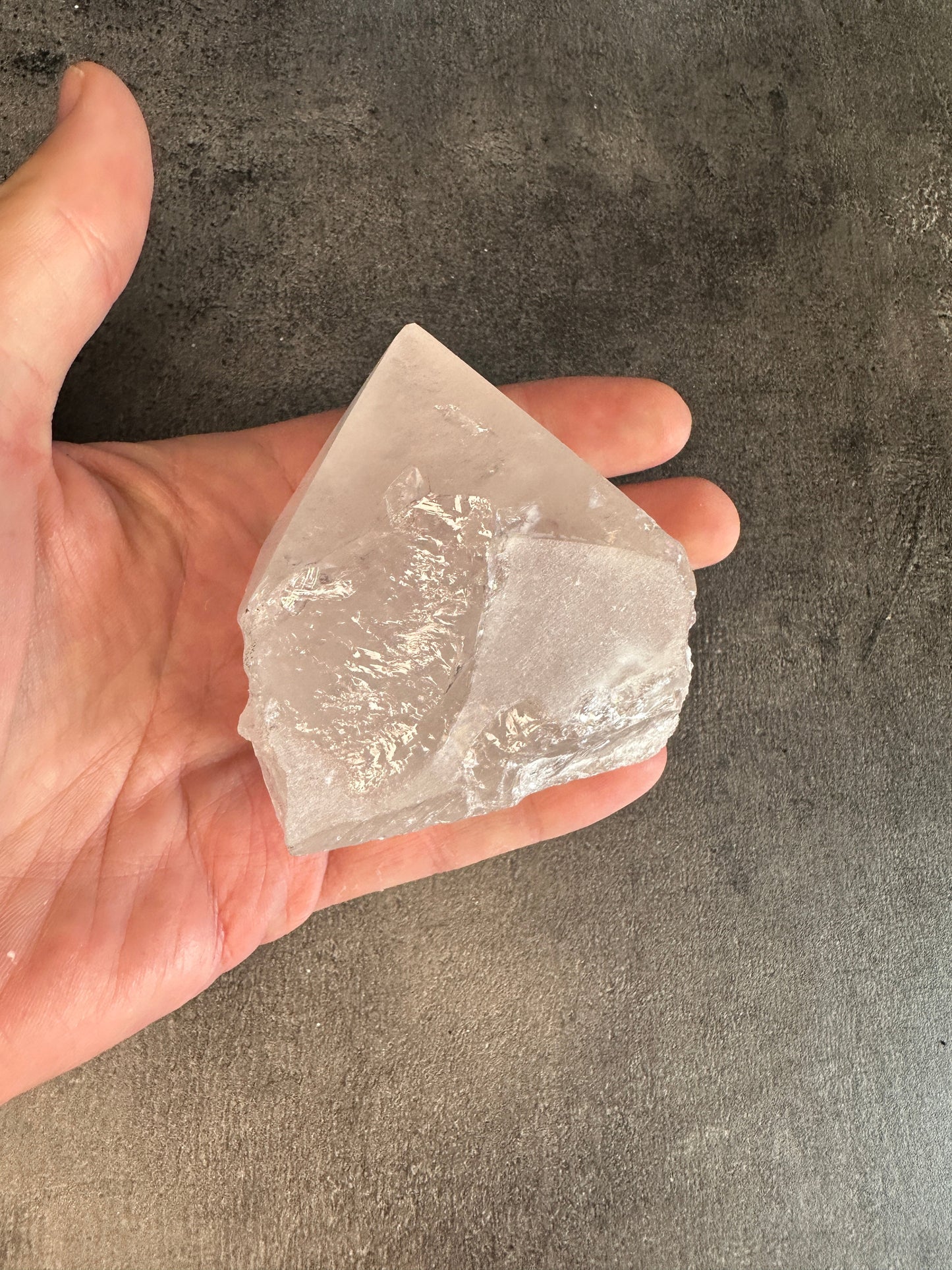 Clear Quartz - Rough cut point