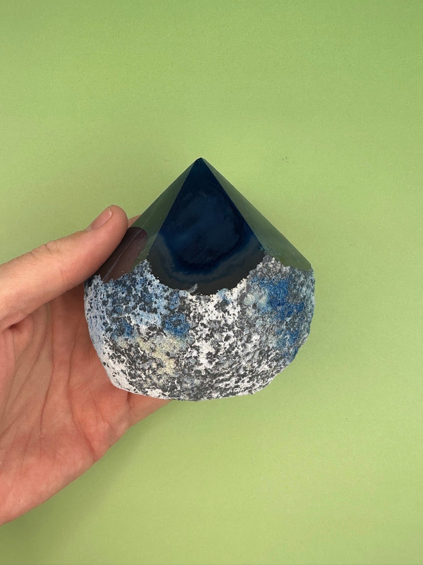 Blue agate - Point