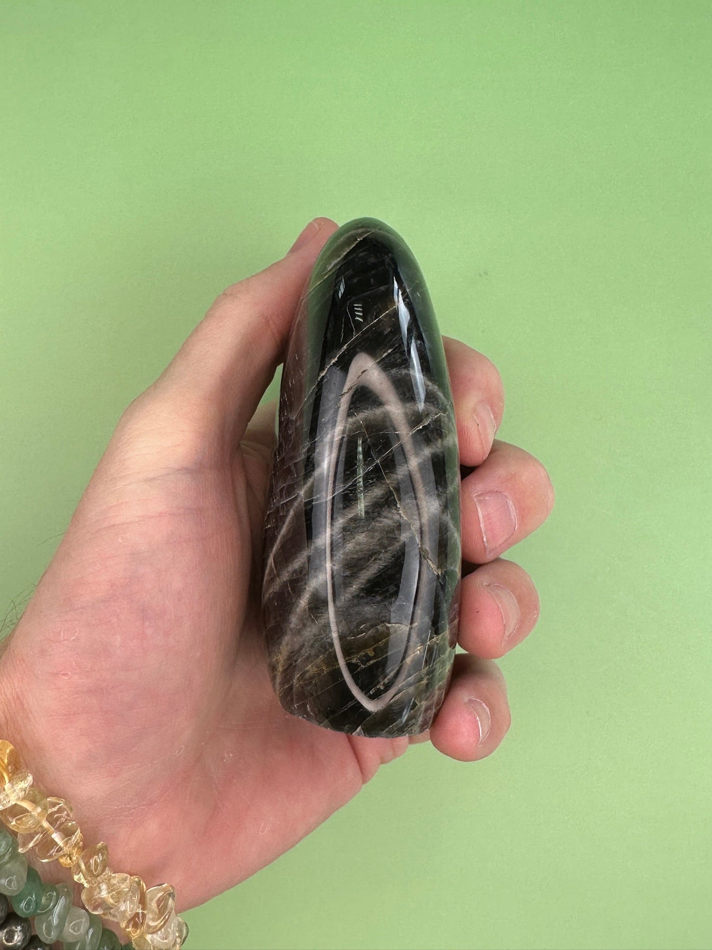 Black moonstone - Free form