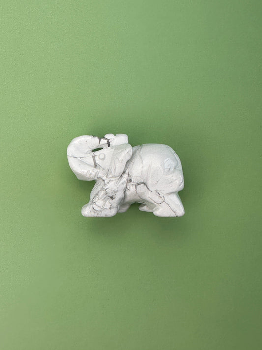Howlite - Elephant