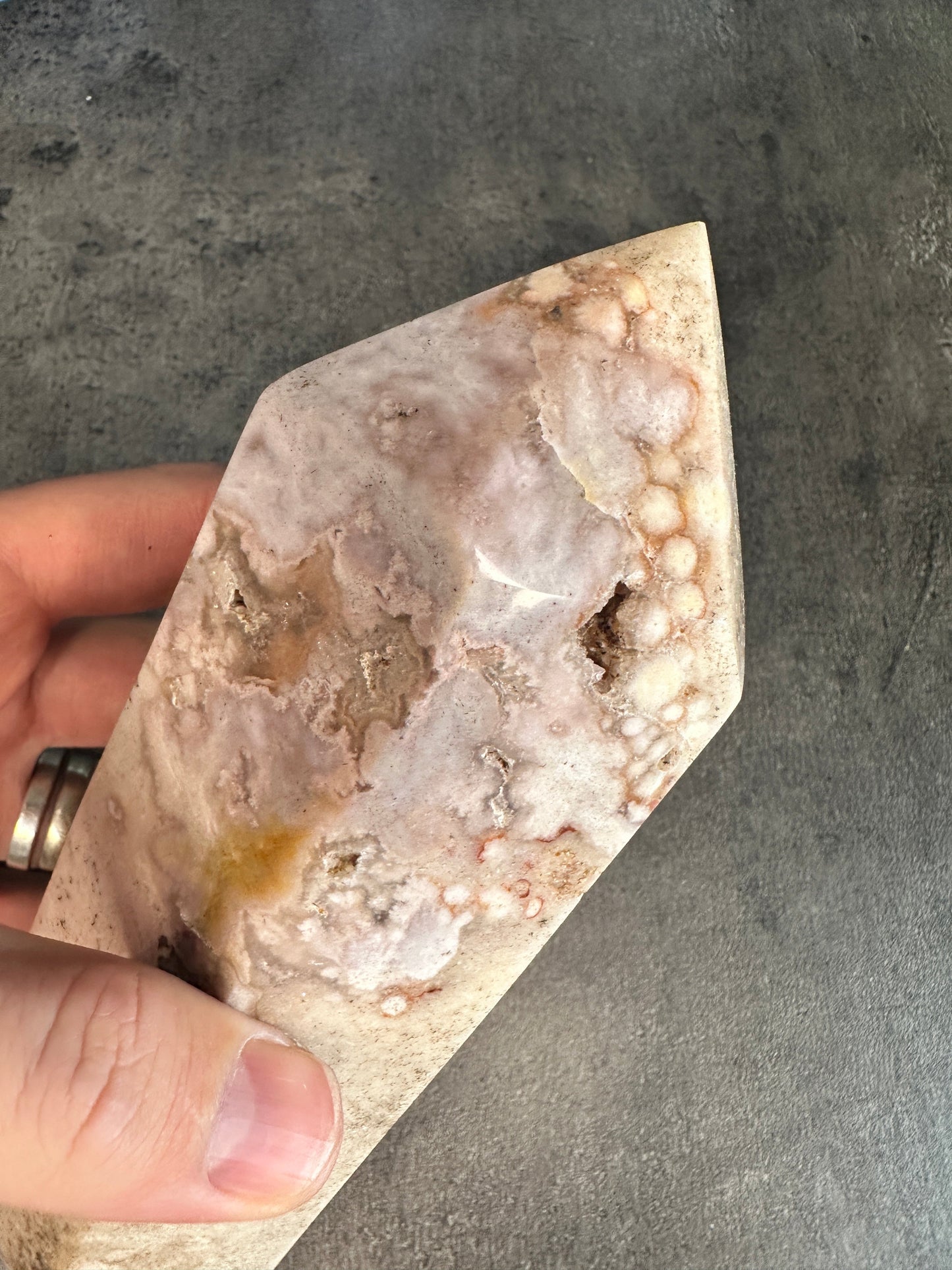 Pink amethyst - XL tower