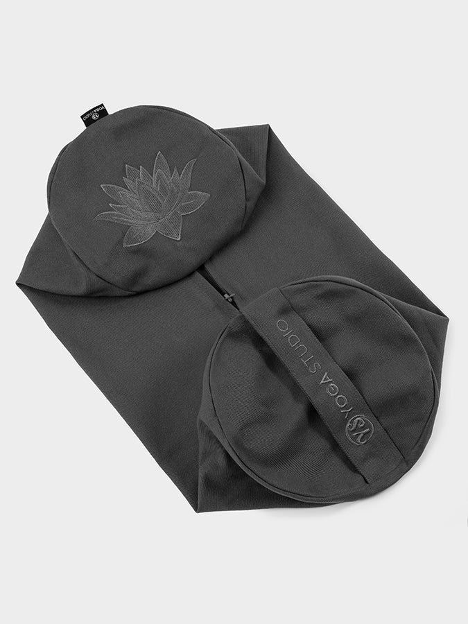 Yoga Studio Replacement Round Lotus Bolster Outer Cushion Cover