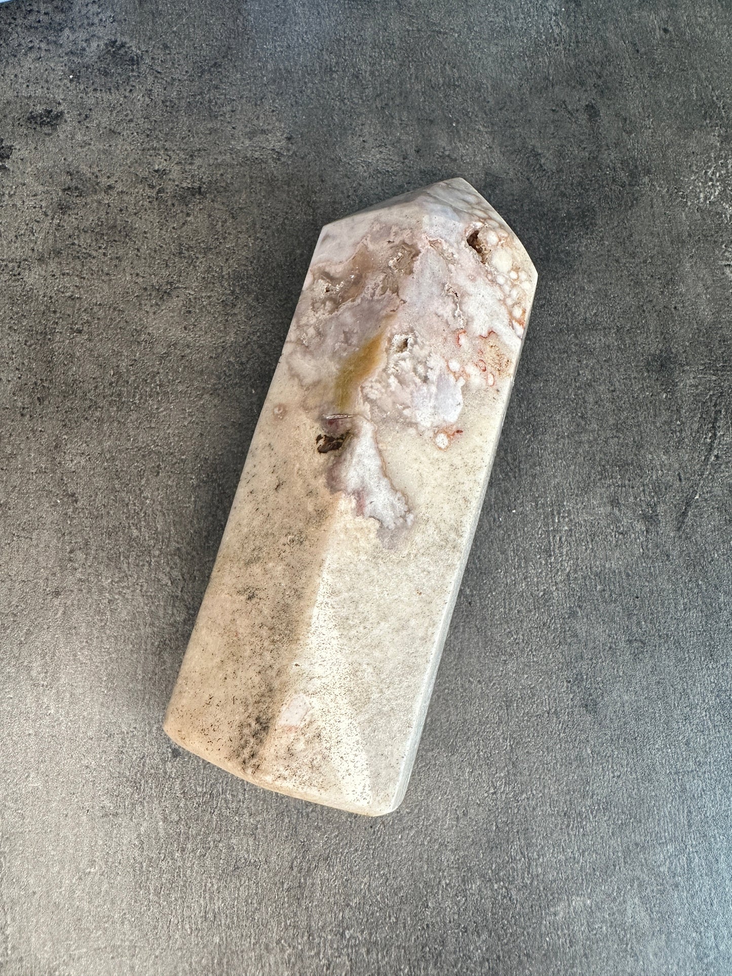 Pink amethyst - XL tower