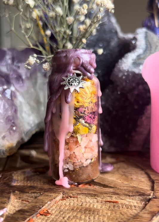 Happiness spell jar