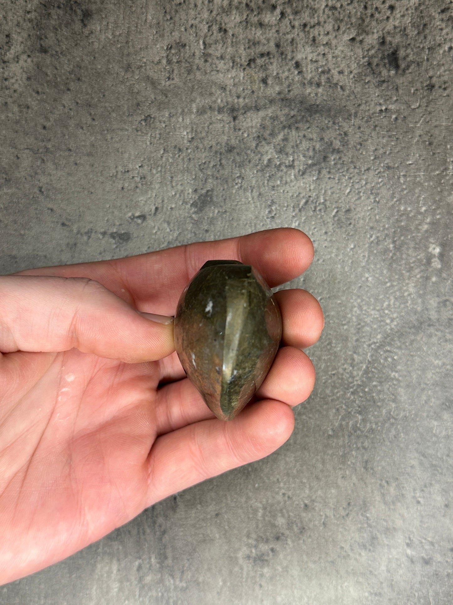 Chalcopyrite - Large heart