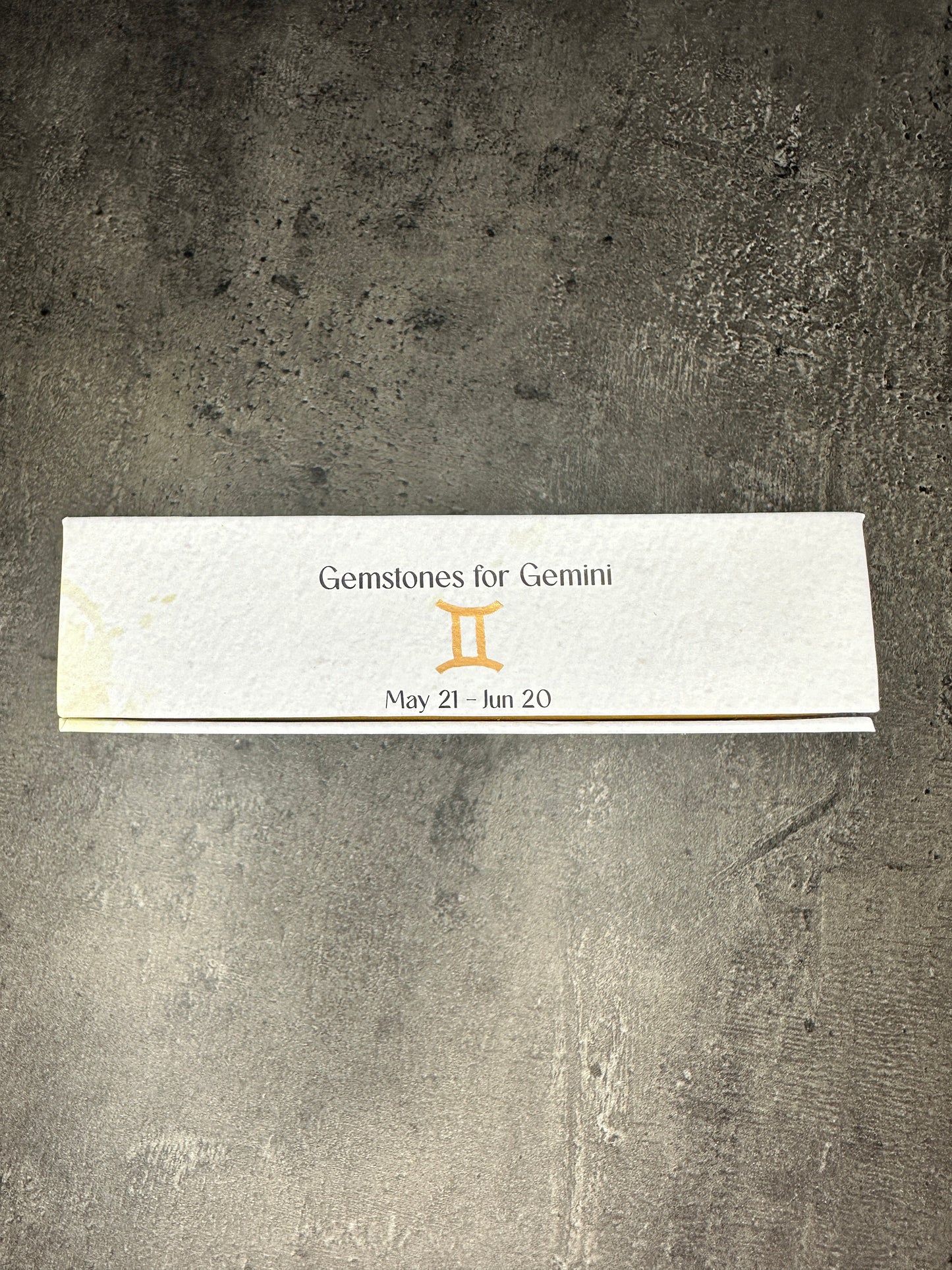 Gemini crystal tumblestone gift set - Bundle