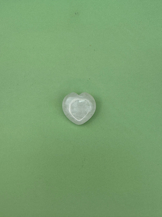 Clear quartz - Mini heart