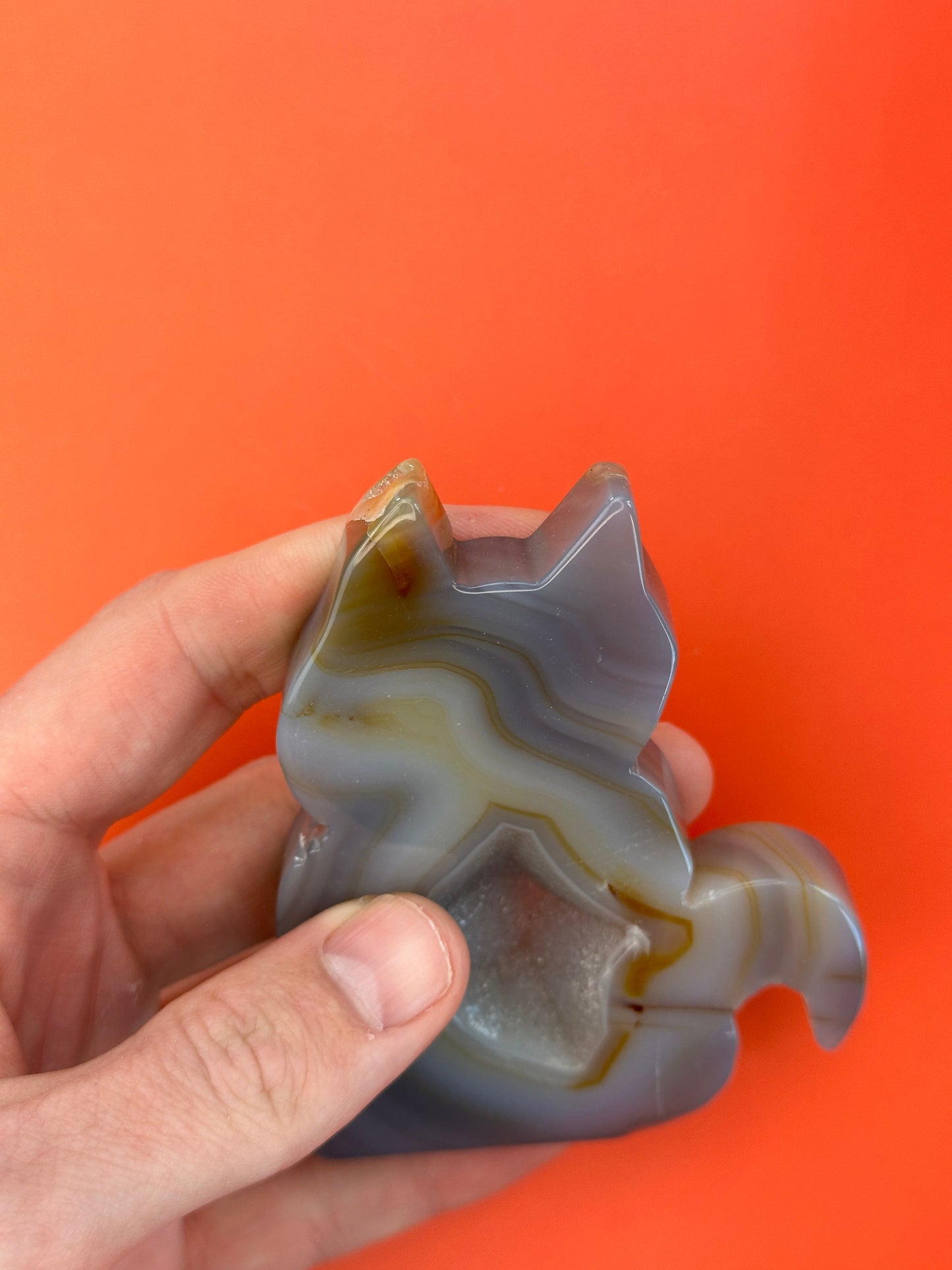 Agate - Druzy cat