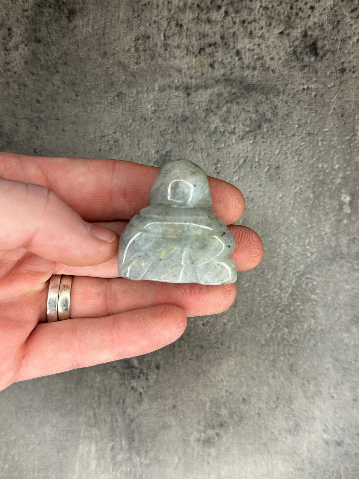 Labradorite - Mini buddha