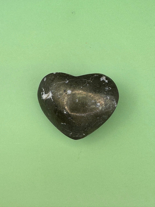 Chalcopyrite - Large heart