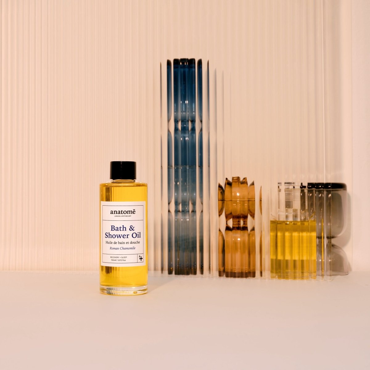 Calming Bath & Shower Oil with Roman Chamomile – Sleep & Stress Relief