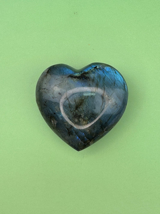 Labradorite - XL Heart