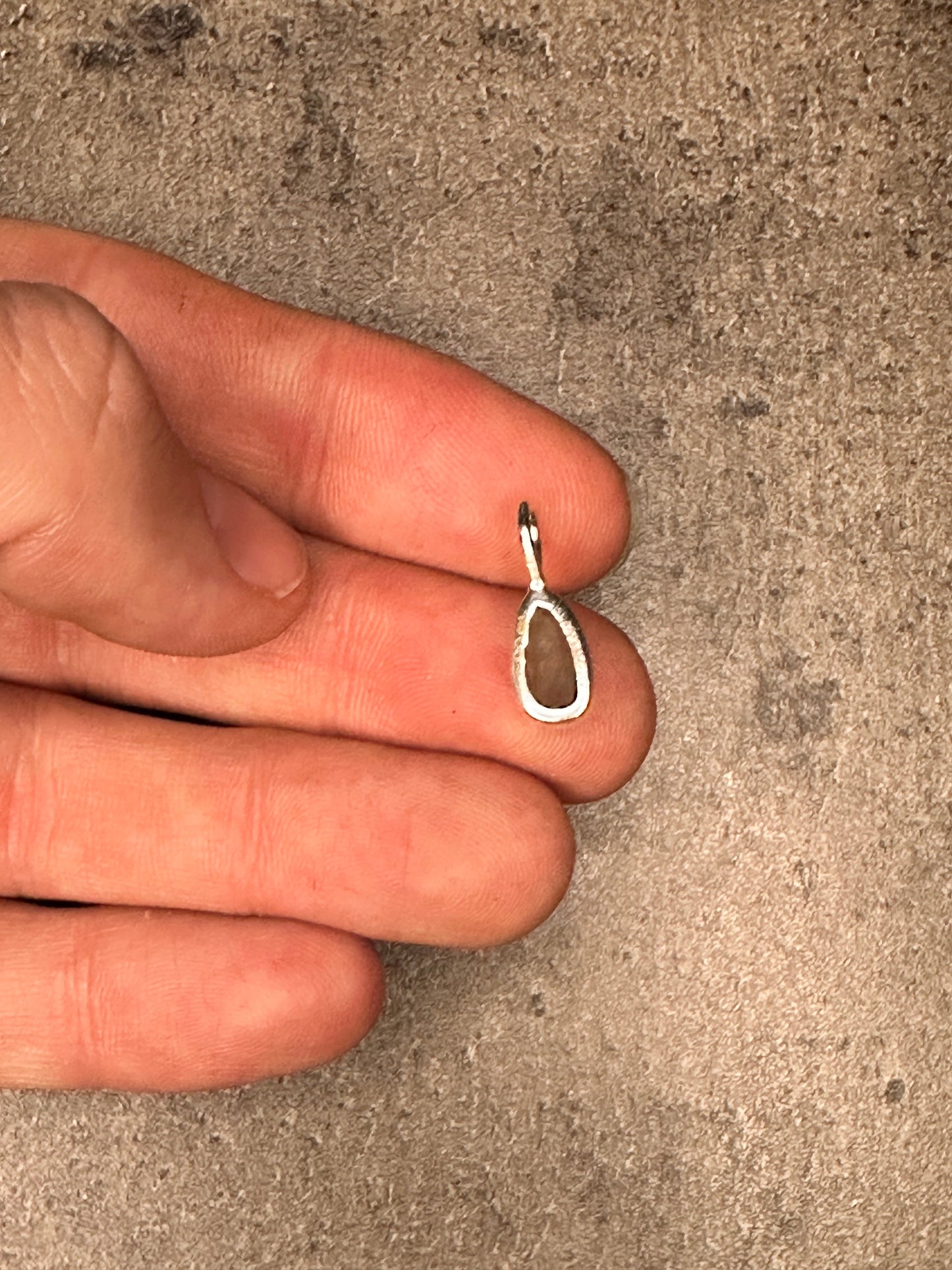 Moldavite - Mini necklace pendant