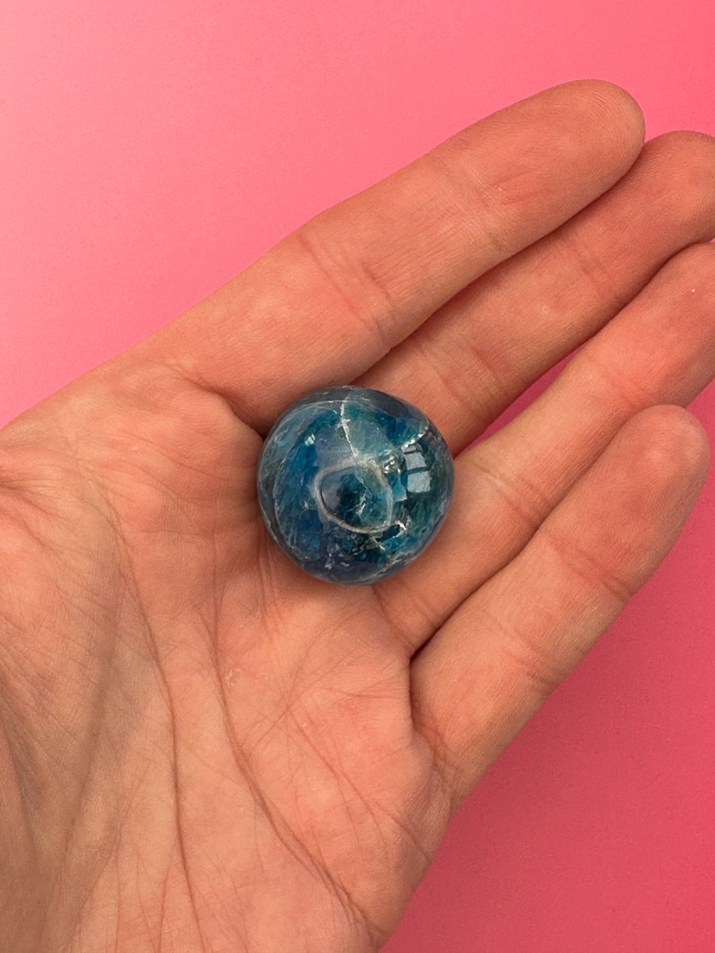 Apatite - Tumblestone (Blue)