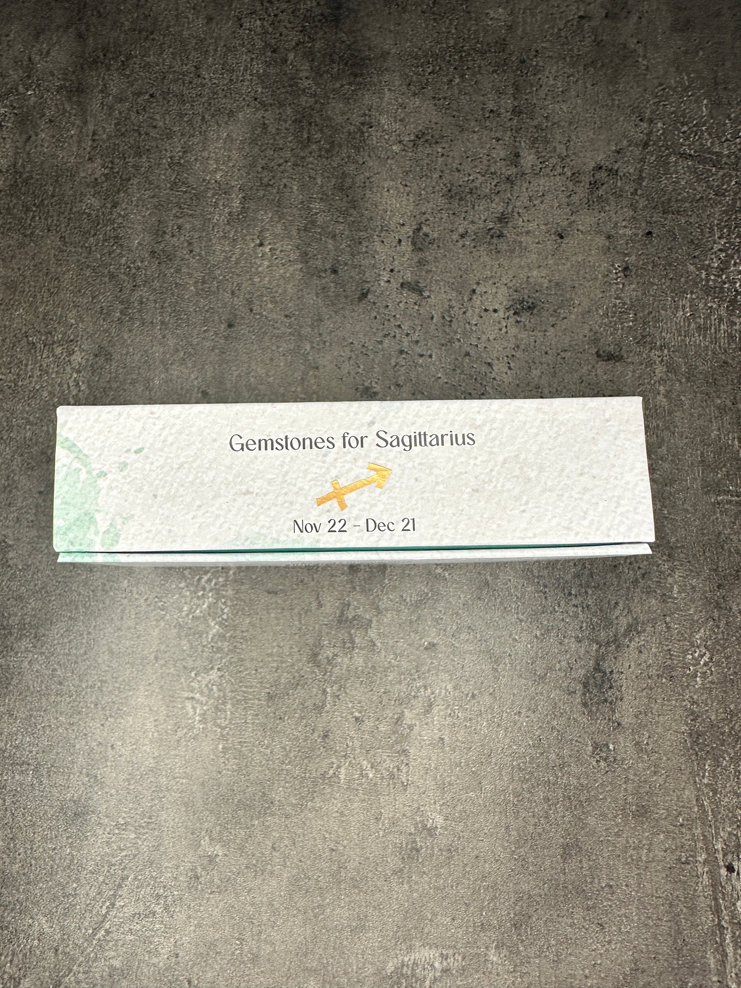 Sagittarius crystal tumblestone gift set - Bundle