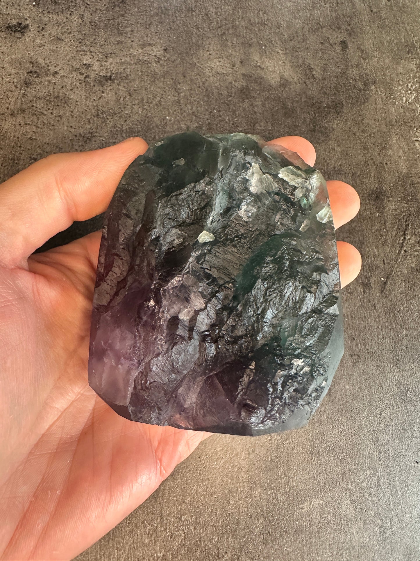 Fluorite - Polished/rough free form