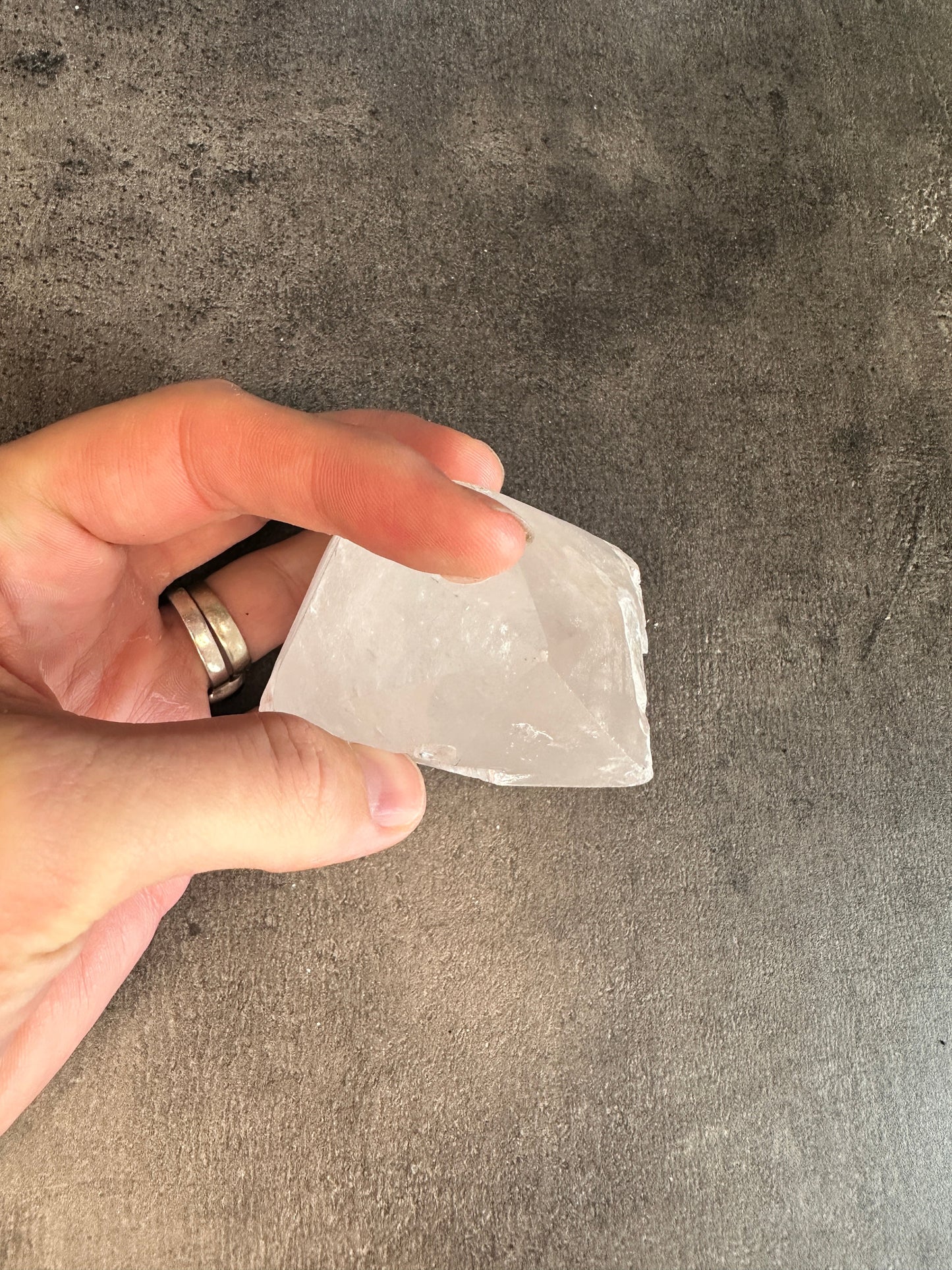 Clear Quartz - Rough cut point