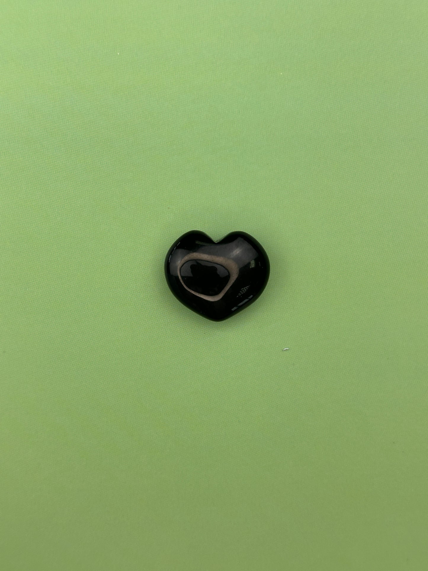 Black obsidian - Small heart